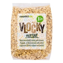 BIO ovesné vločky 500 g Country Life
